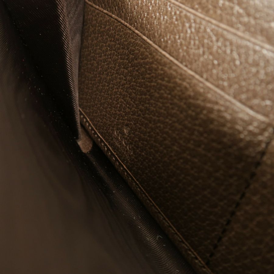 GUCCI 塗層帆布Zipper Long Wallet長錢包-7