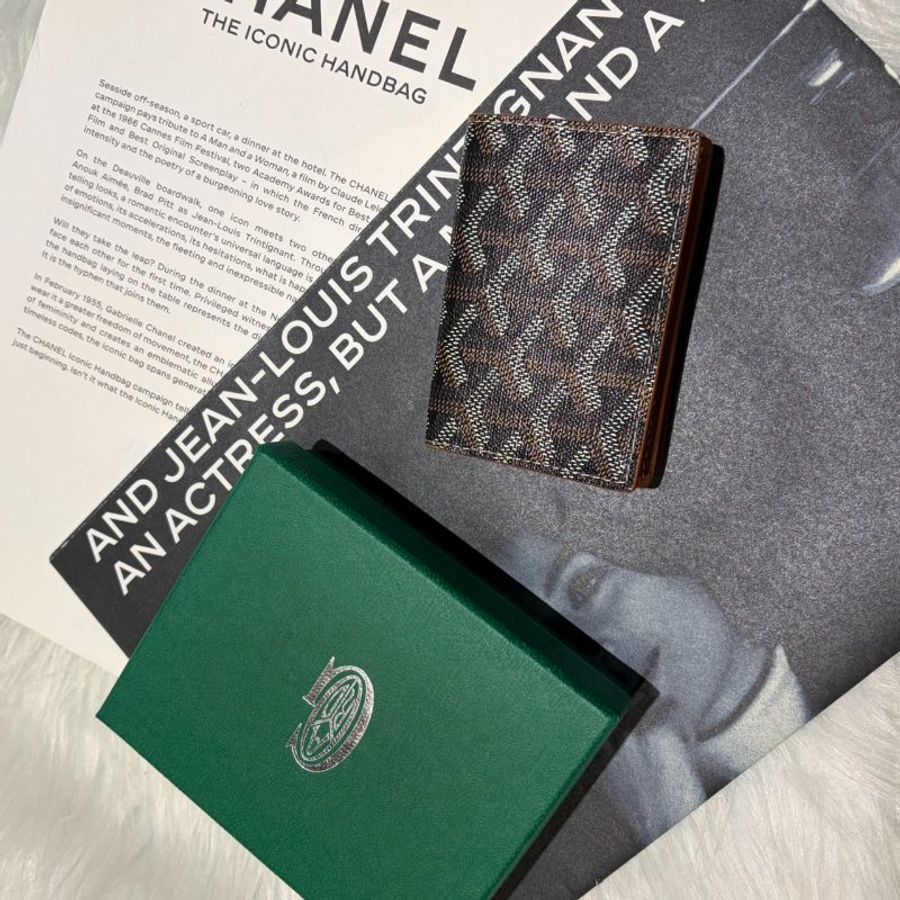 GOYARD Malesherbes卡片包/黑色*棕褐色 全新商品-1