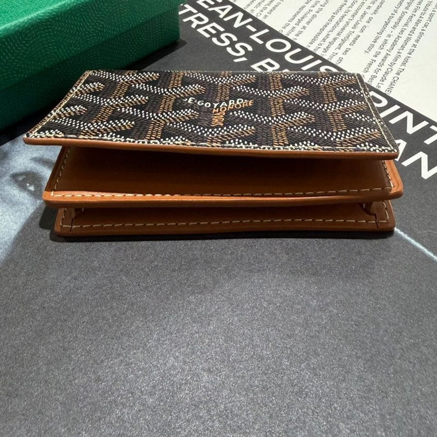 GOYARD Malesherbes卡片包/黑色*棕褐色 全新商品-3