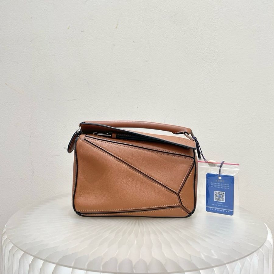 Loewe羅意威puzzle🌟 焦糖色 mini size-3