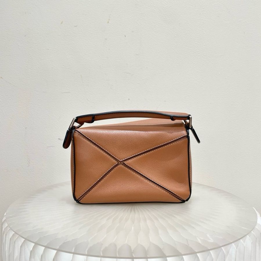 Loewe羅意威puzzle🌟 焦糖色 mini size-4