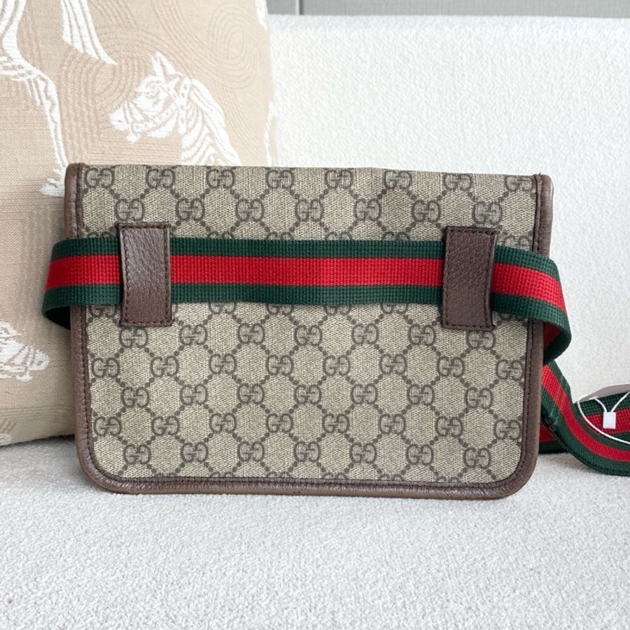 🌷裸包優惠! Gucci 古馳 虎頭老花腰包-2