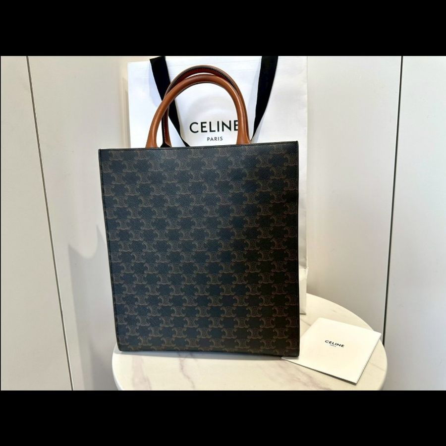 Celine 老花 凱旋門 Totebag 小號-6