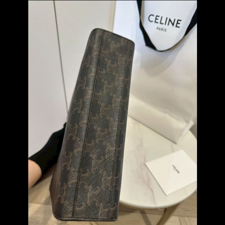 Celine 老花 凱旋門 Totebag 小號-7