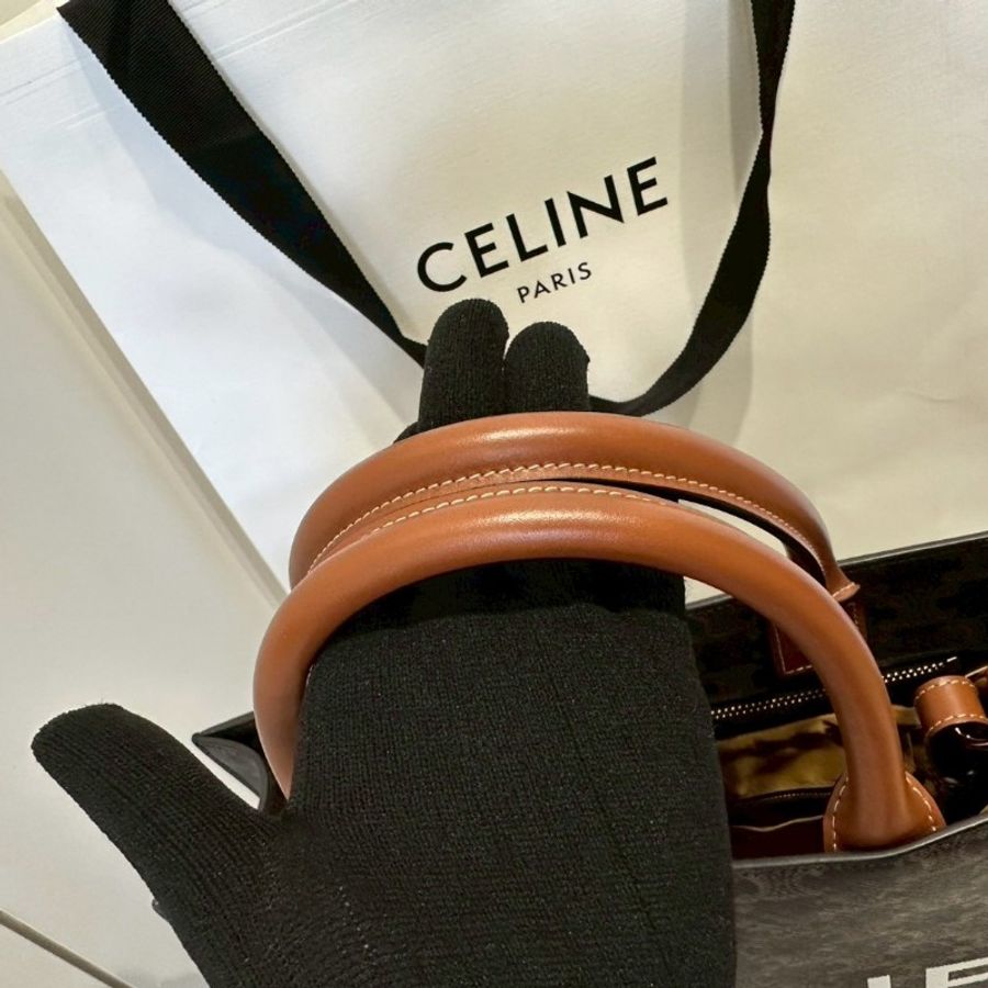 Celine 老花 凱旋門 Totebag 小號-9