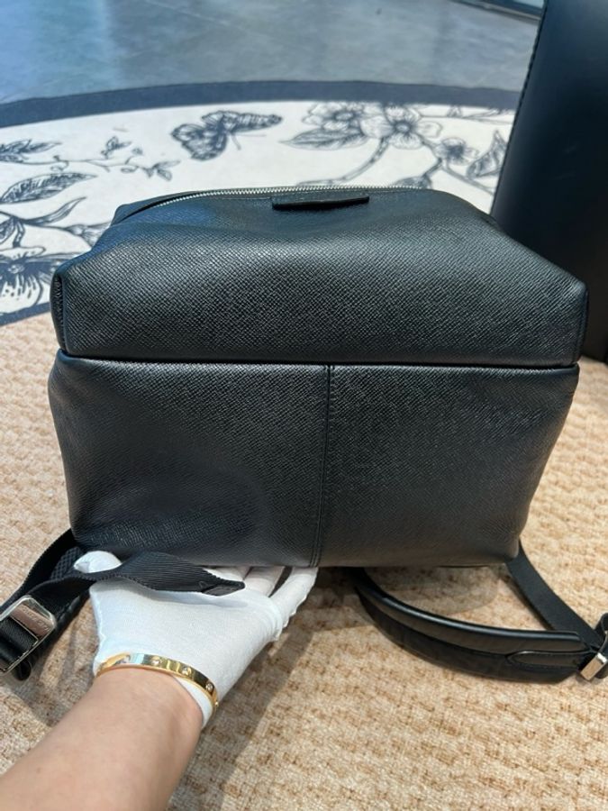 Louis Vuitton 路易威登 雙肩包 黑色牛皮-6