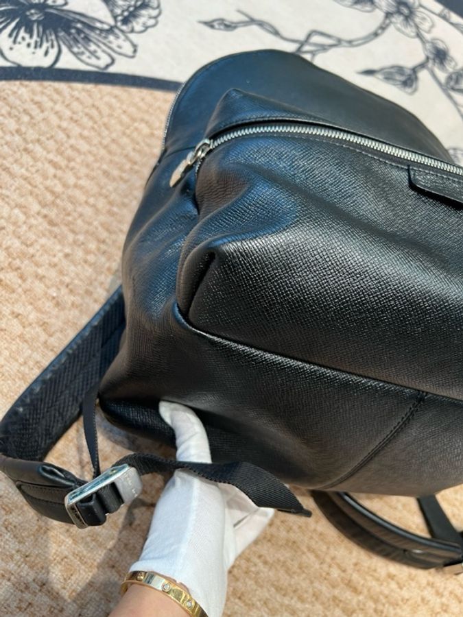 Louis Vuitton 路易威登 雙肩包 黑色牛皮-10