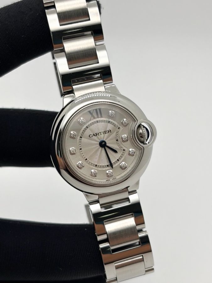 卡地亞Cartier Ballon Bleu de Cartier卡地亞藍氣球腕表 WE902073 石英機芯 精鋼 28-2
