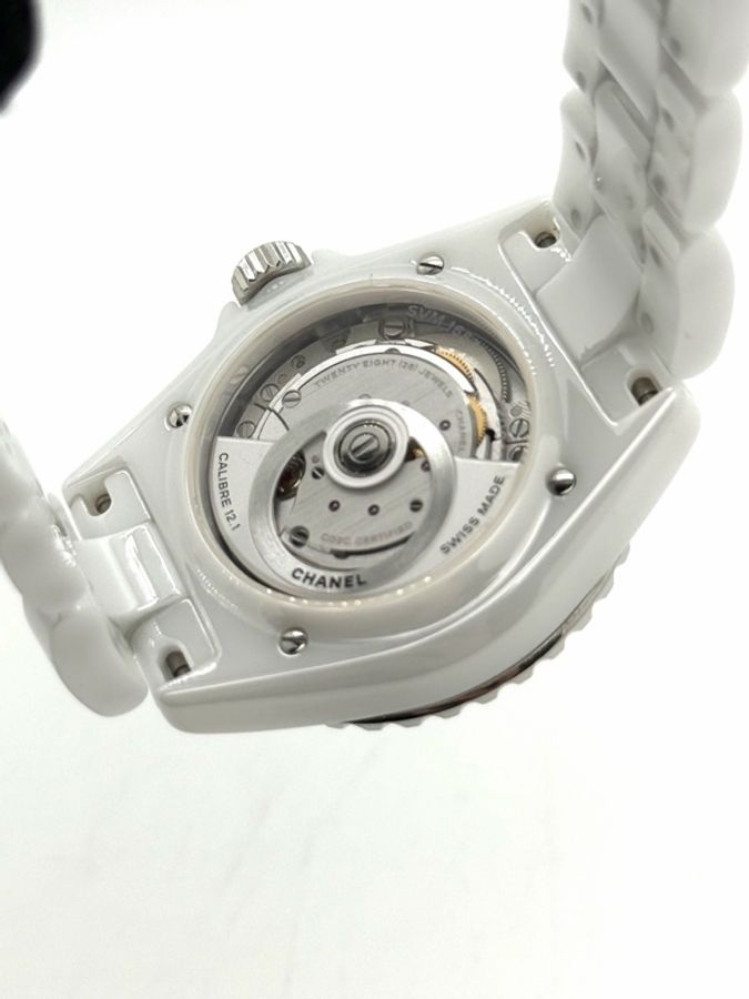 Chanel香奈兒J12系列H5705,新款透底!2024年保卡 38表徑,12鑽-4