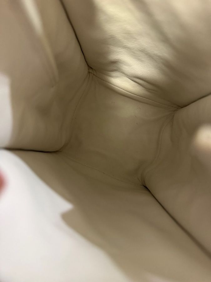 9成新✨BV小編織手機袋白色-6