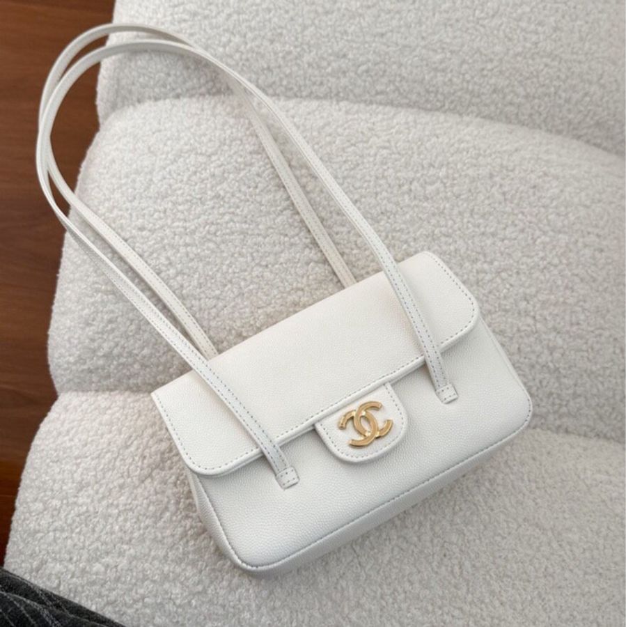 【大全套全新有購證❤️七月收據✨全網最低價‼️】Chanel 26B preppy coco白金迷你-13
