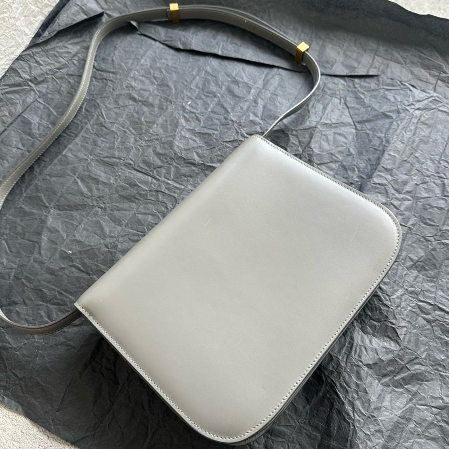 【震撼撿漏價👍🏻全網最便宜💫】Celine/賽琳 豆腐包 超級實用 經典不過時 霧霾藍-6
