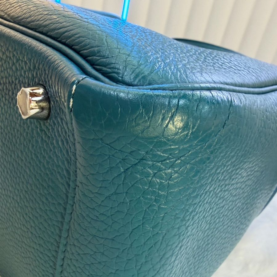 Hermes • Lindy 30 伊茲密爾藍內拼普魯士藍Tc皮-13
