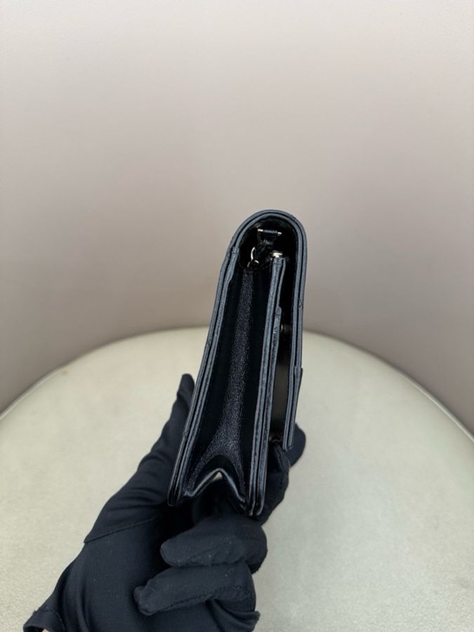 Chanel 香奈兒 24c新款黑金31bag woc鏈條包 芯片款-3