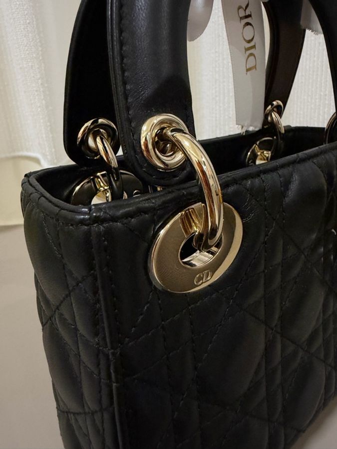 Lady Dior 附鏈帶迷你包-9