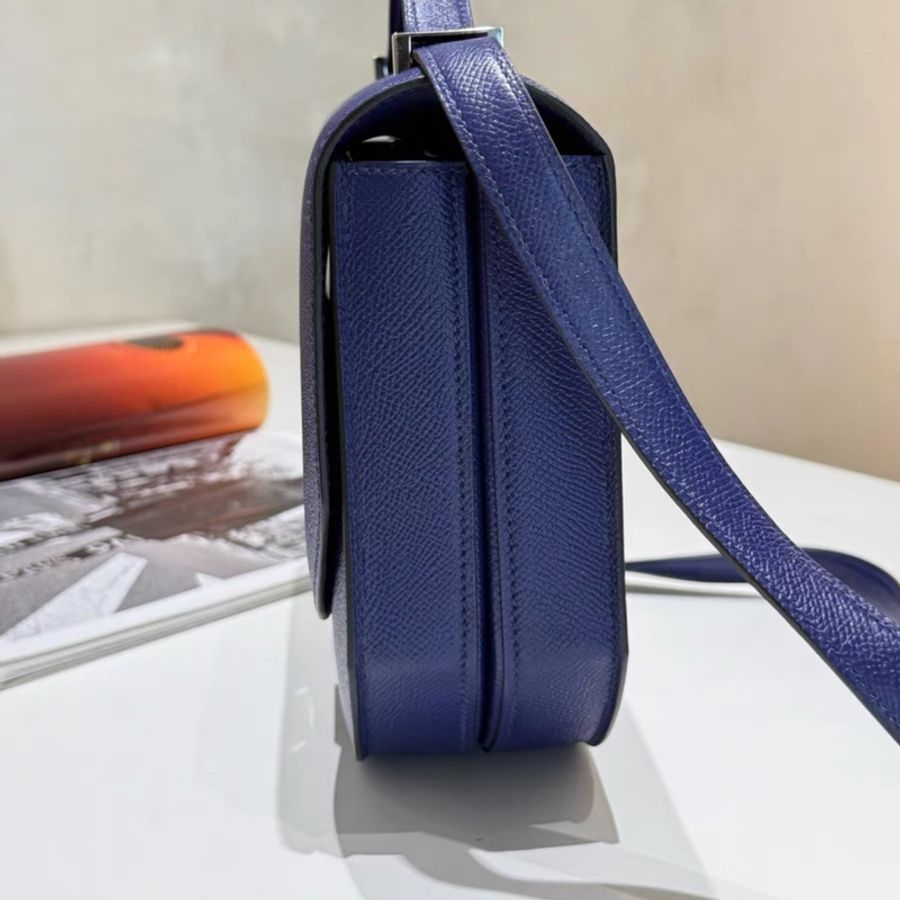 愛馬仕 Hermes 馬賽克Mosaique au 24,M3墨水藍 Epsom小牛皮 D刻,尺寸21cm-2