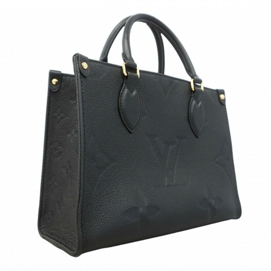 路易威登 Monogram Empreinte OnTheGo PM 手提包 M45653 Noir 女士 2 向包-1