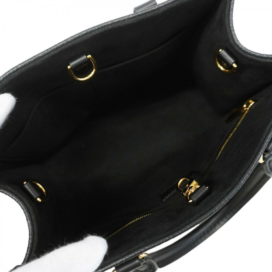 路易威登 Monogram Empreinte OnTheGo PM 手提包 M45653 Noir 女士 2 向包-3