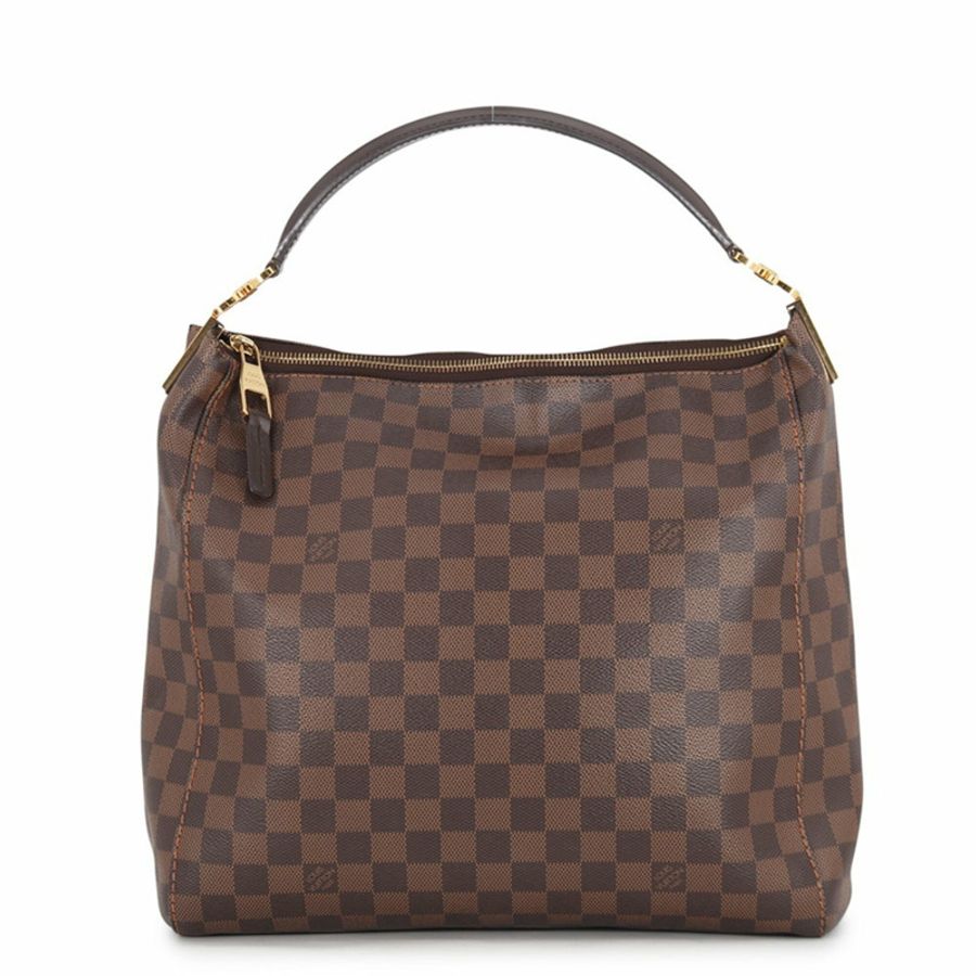 路易威登 Damier Portobello PM 單肩包 N41184 路易威登 女士手提包-0
