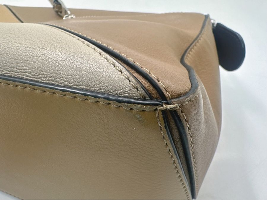 羅意威 Loewe Puzzle 卡其色幾何包-10