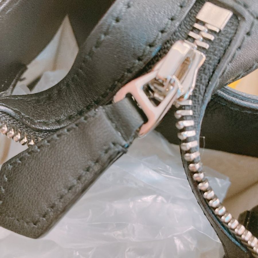 MS0793 Bally 巴利LOGO字牛皮手拿包包 Logo-Print Tote Bag 40cm Calfskin Black x PHW-18