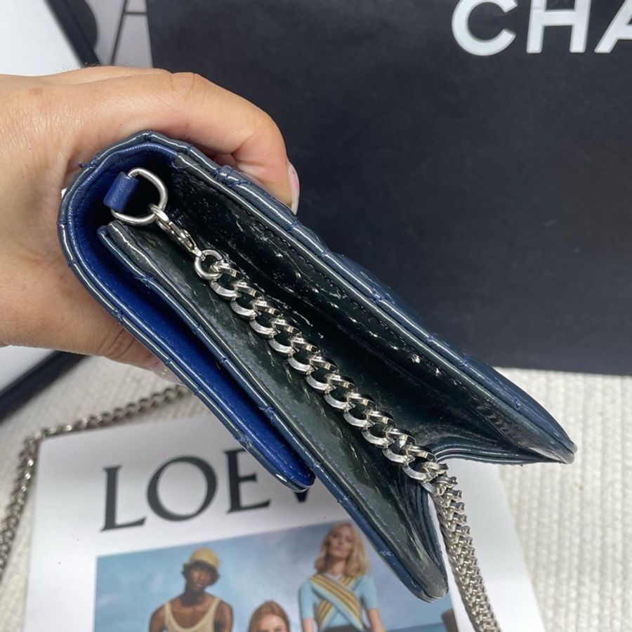 迪奧 Dior 漆皮woc 斜挎包-3