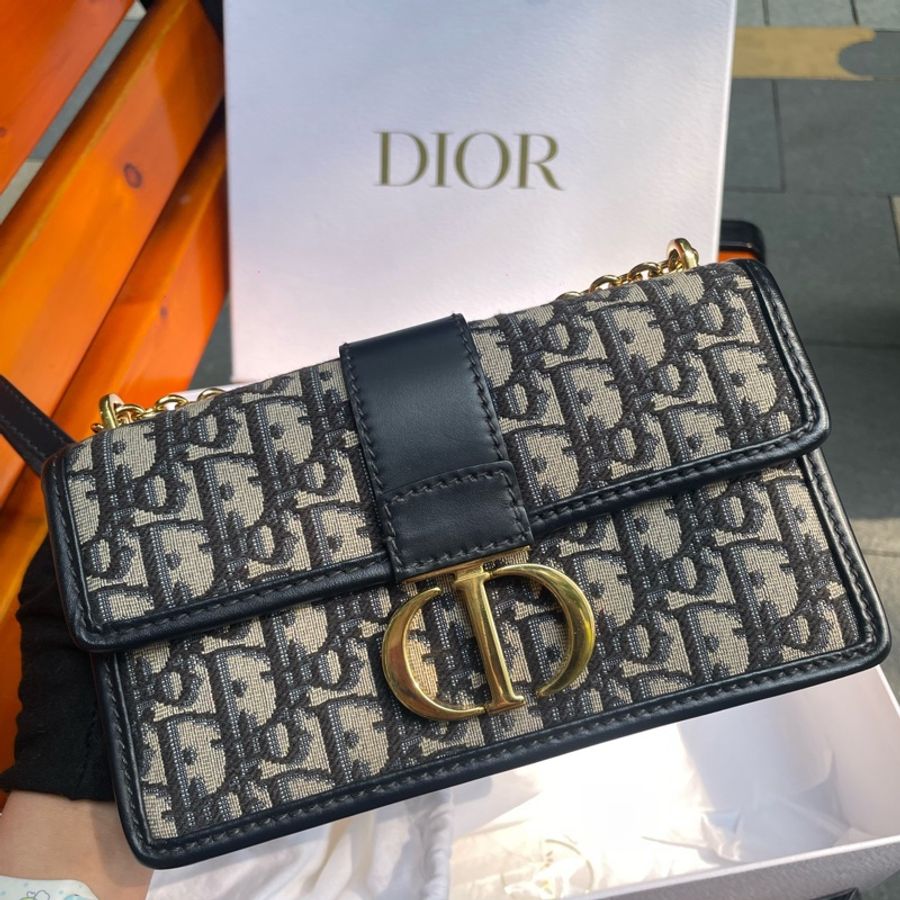 Dior迪奧Dior迪奧 Montaigne老花刺繡蒙田30 底長21 23年編碼-11