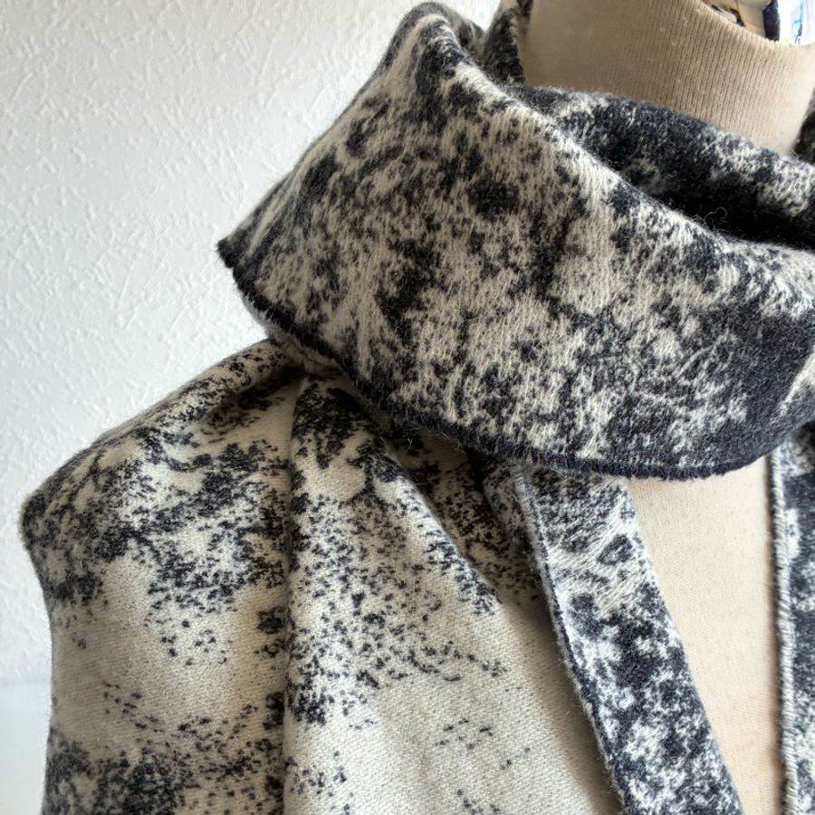 Dior 叢林動物系列羊毛圍巾🧣-5