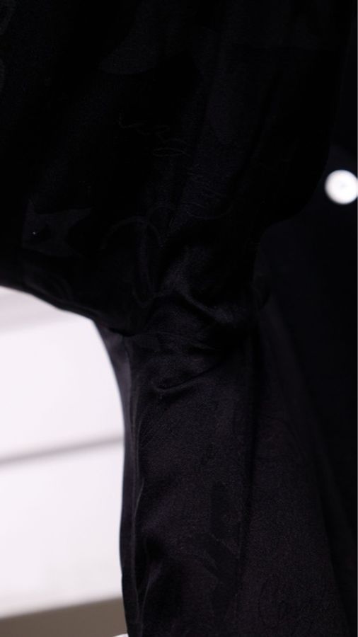 Chanel 08年旋转木马系列秀款黑白娃娃领收腰假两件外套可拆卸-9
