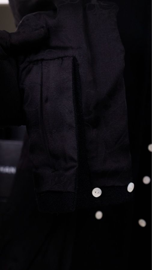 Chanel 08年旋转木马系列秀款黑白娃娃领收腰假两件外套可拆卸-13