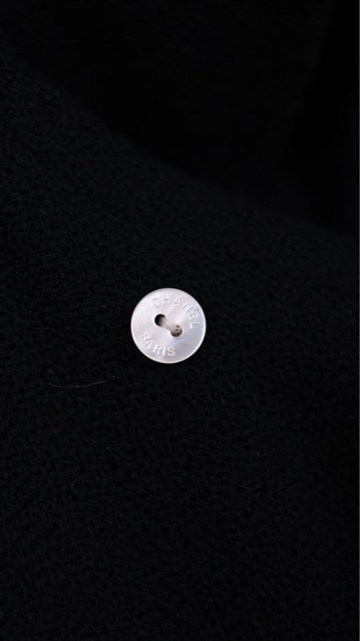 Chanel 08年旋转木马系列秀款黑白娃娃领收腰假两件外套可拆卸-19