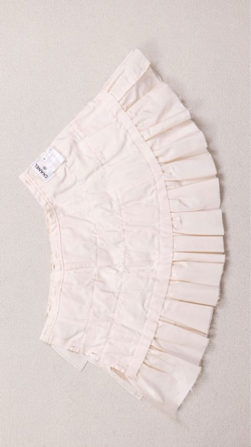 Chanel 08年旋转木马系列秀款黑白娃娃领收腰假两件外套可拆卸-31
