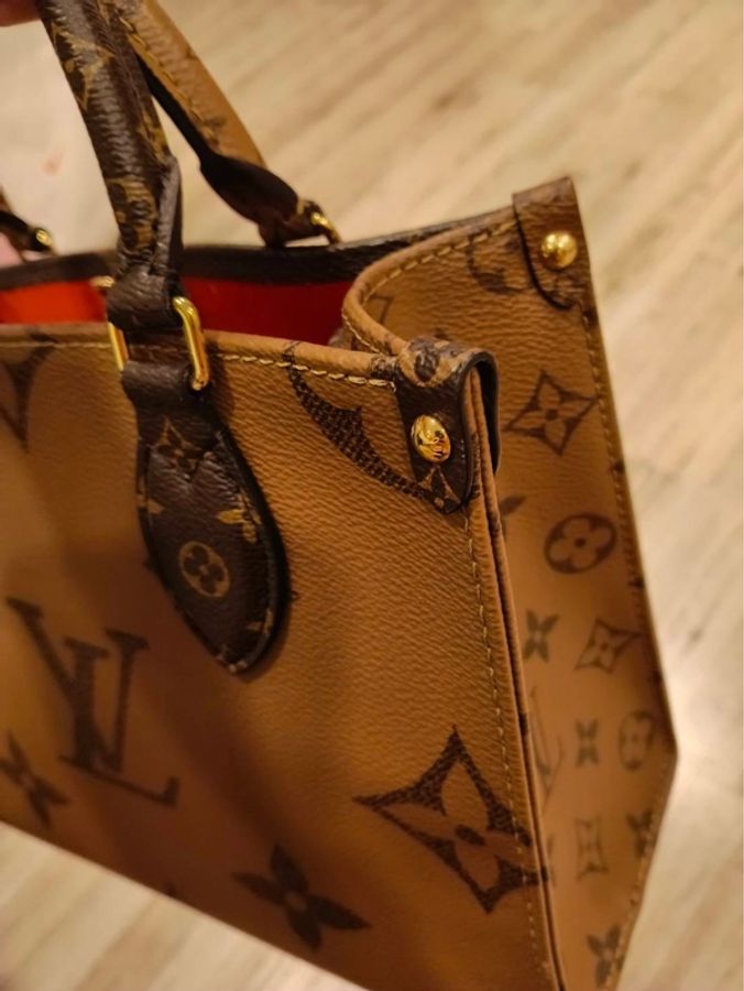 LV onthego pm 使用過2-3次 無瑕疵 有購證 有盒 大全配-2
