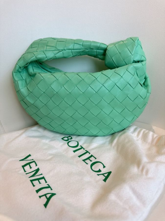 Bottega Venta✨BV Mini Jodie 編織包打結包手挽包 夏日小清新-1