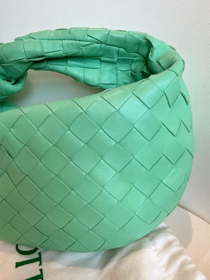 Bottega Venta✨BV Mini Jodie 編織包打結包手挽包 夏日小清新-6