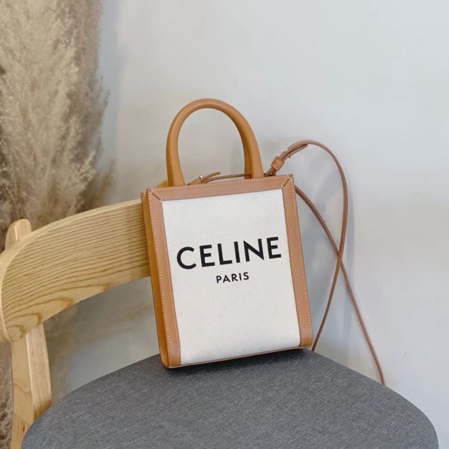 Celine 193302 全新 凱旋門帆布迷你包-0