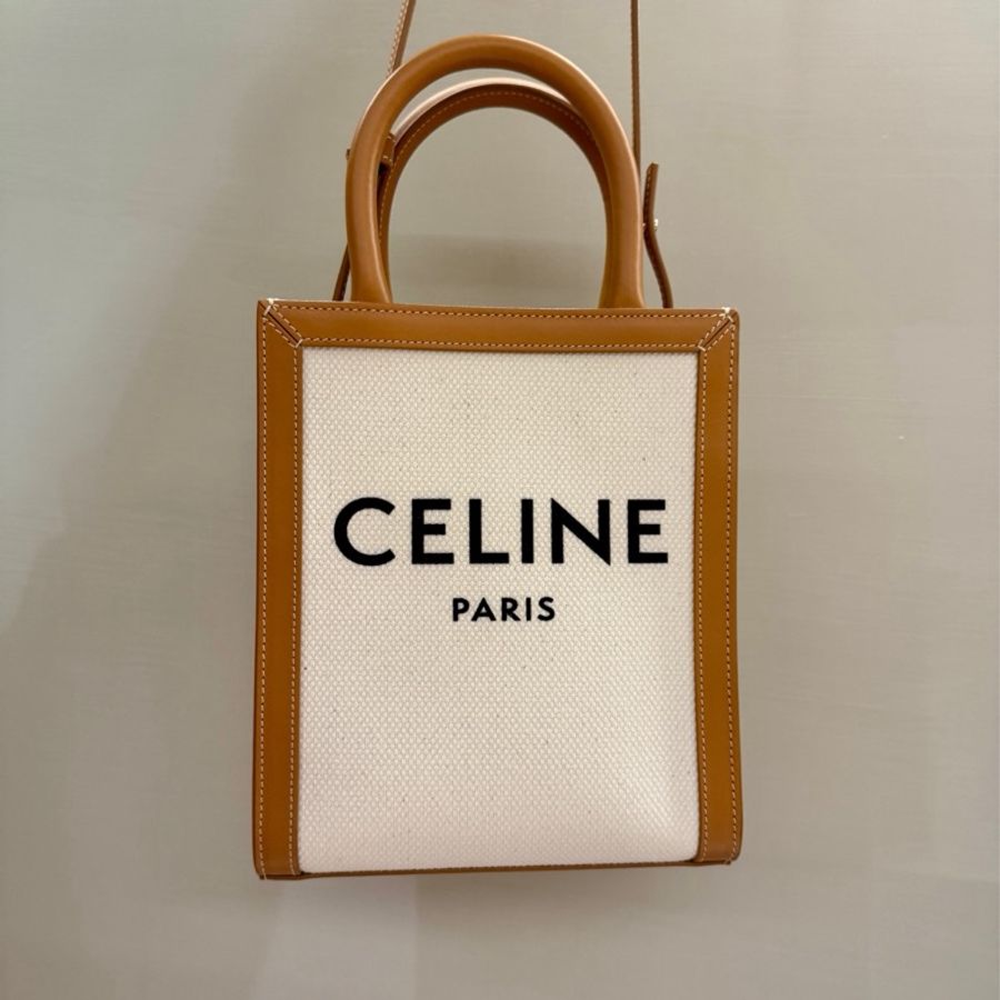 Celine 193302 全新 凱旋門帆布迷你包-4