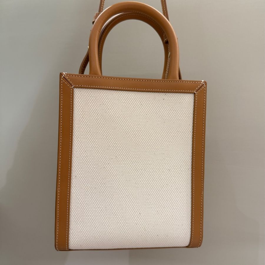 Celine 193302 全新 凱旋門帆布迷你包-6