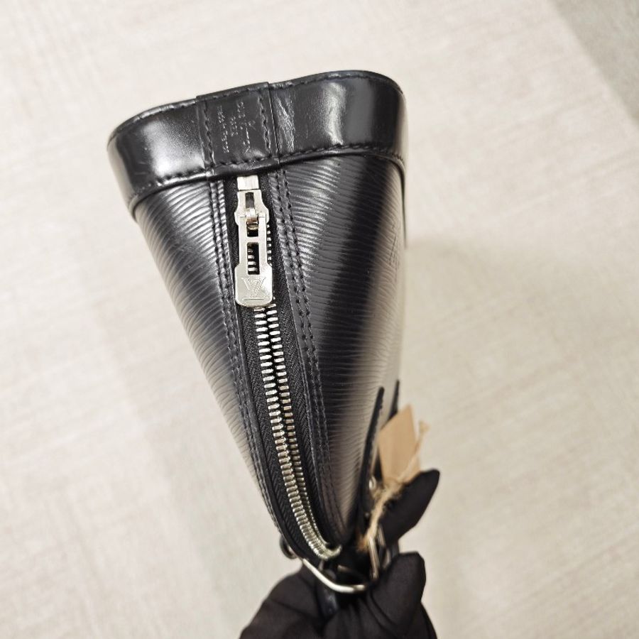 Louis Vuitton Alma BB epi水波紋手提包貝殼包肩背包-4