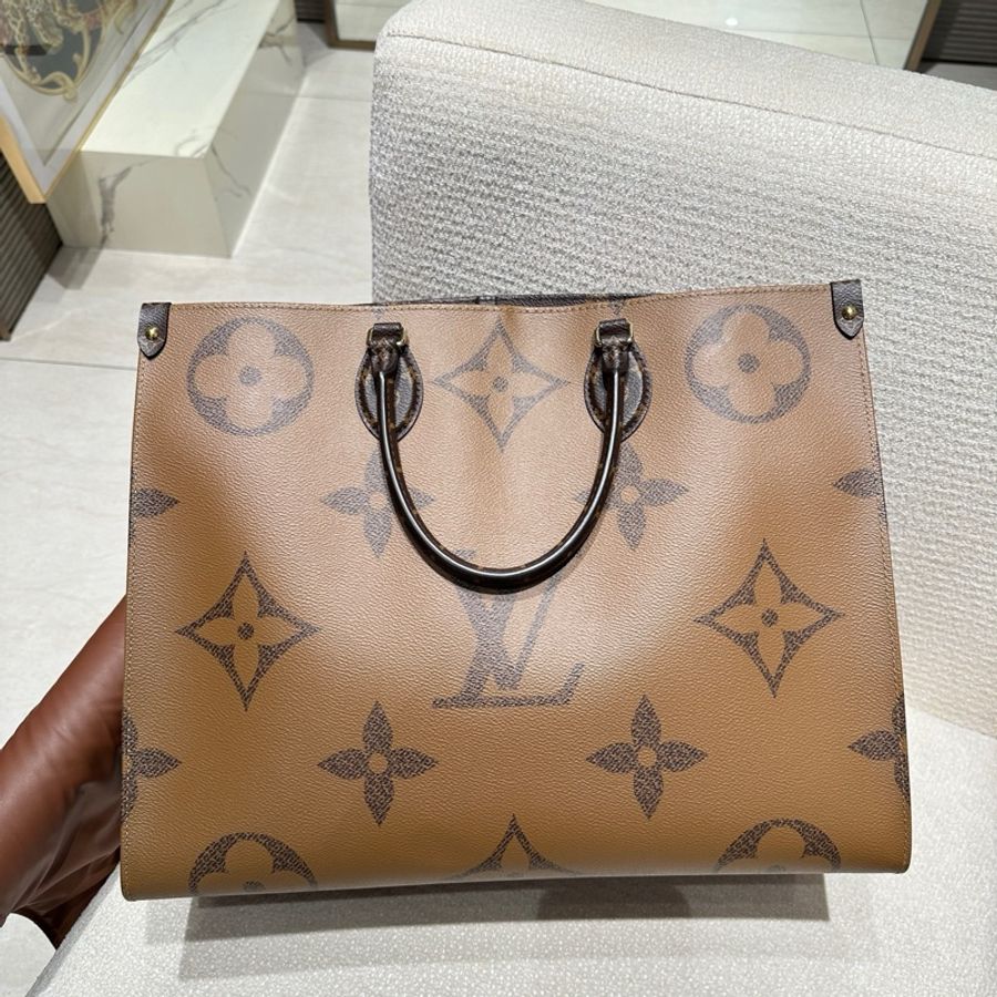 Louis Vuitton 路易威登on the go托特大號經典老花 尺寸41 x 34 x 19-1
