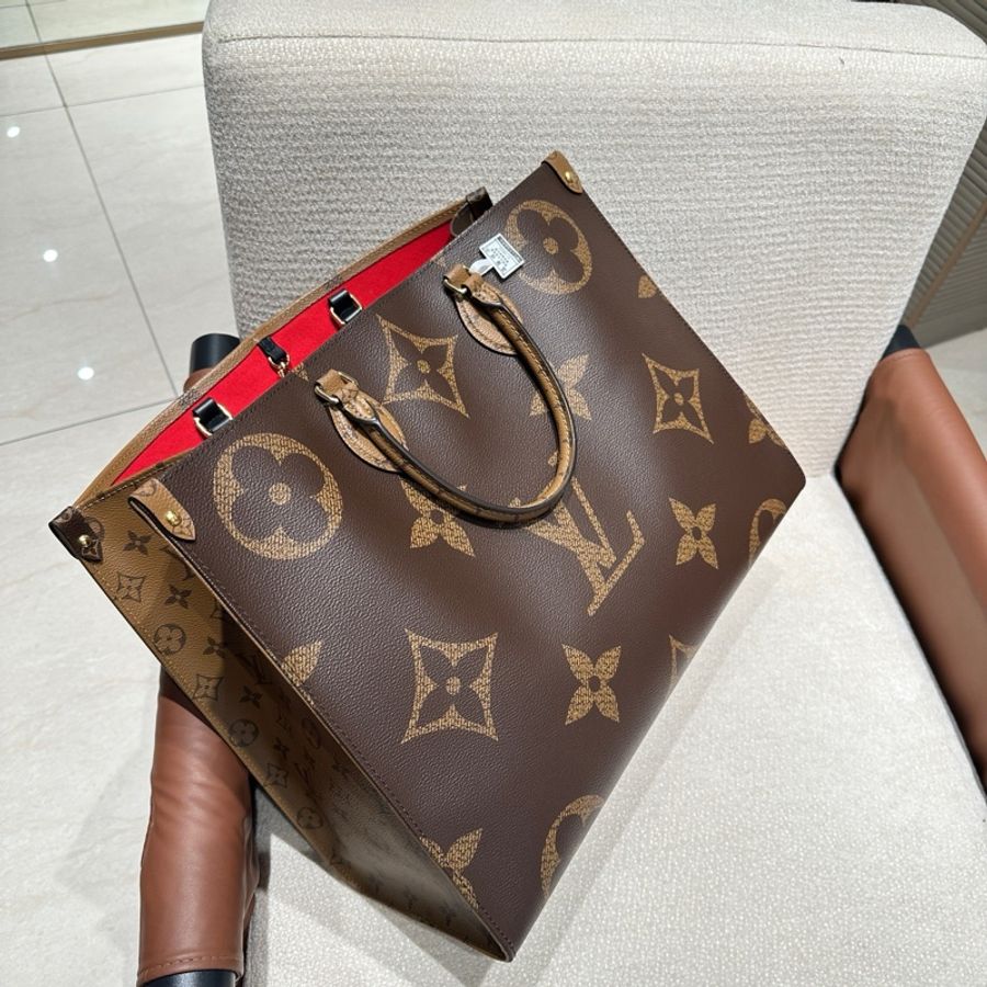 Louis Vuitton 路易威登on the go托特大號經典老花 尺寸41 x 34 x 19-2
