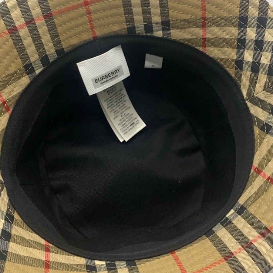 Burberry格紋經典 漁夫帽-5