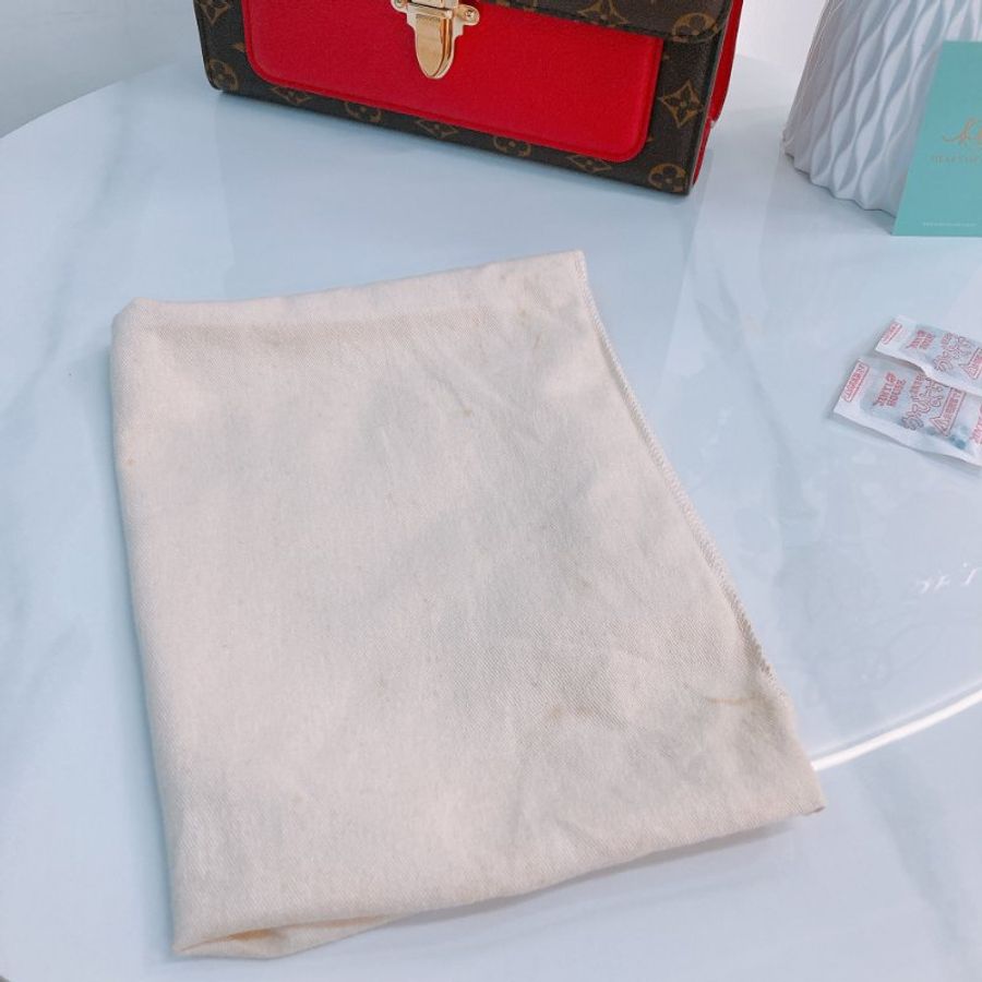 MS0790 Louis Vuitton 路易威登 經典鏈條單肩包 紅色老花 Cherry Victoire Bag 25cm Canvas Monogram x GHW-29