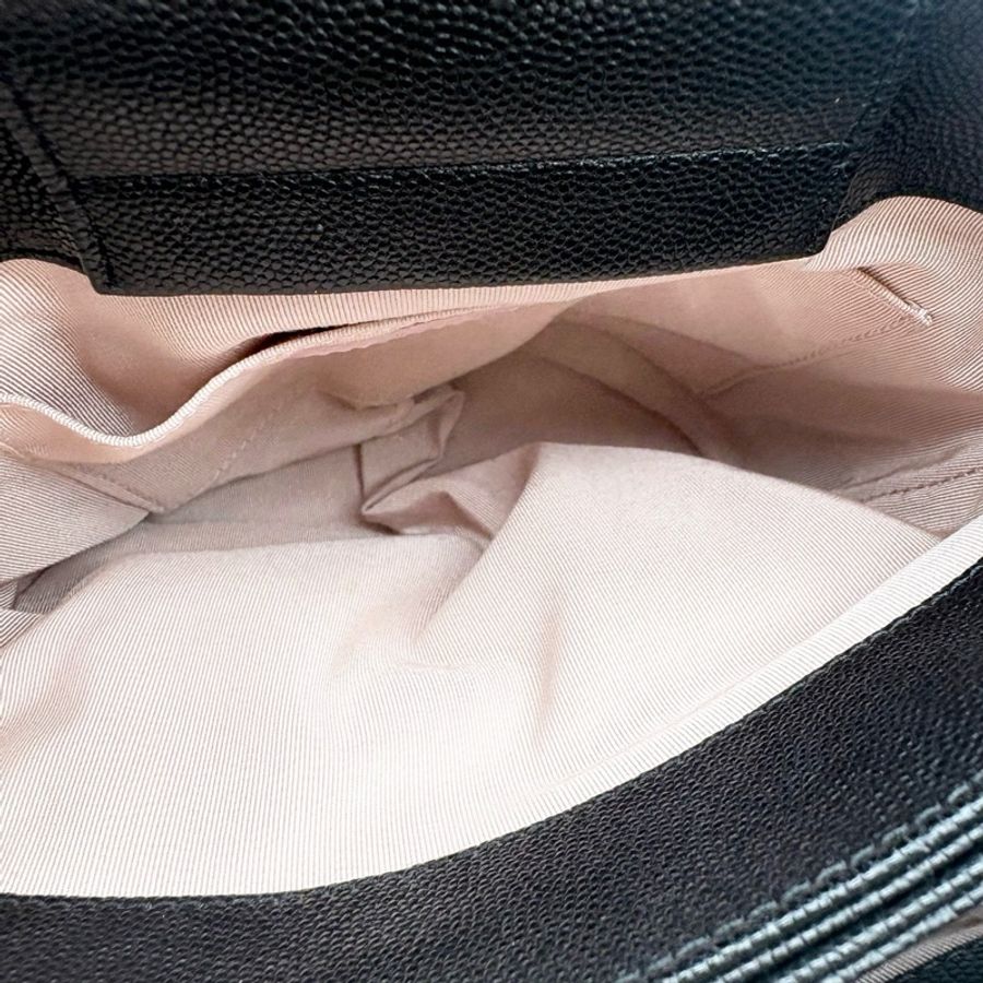 Chanel 香奈兒 黑金 嬉皮 2way水桶包 29開帶卡 尺寸:18*21*15cm-5