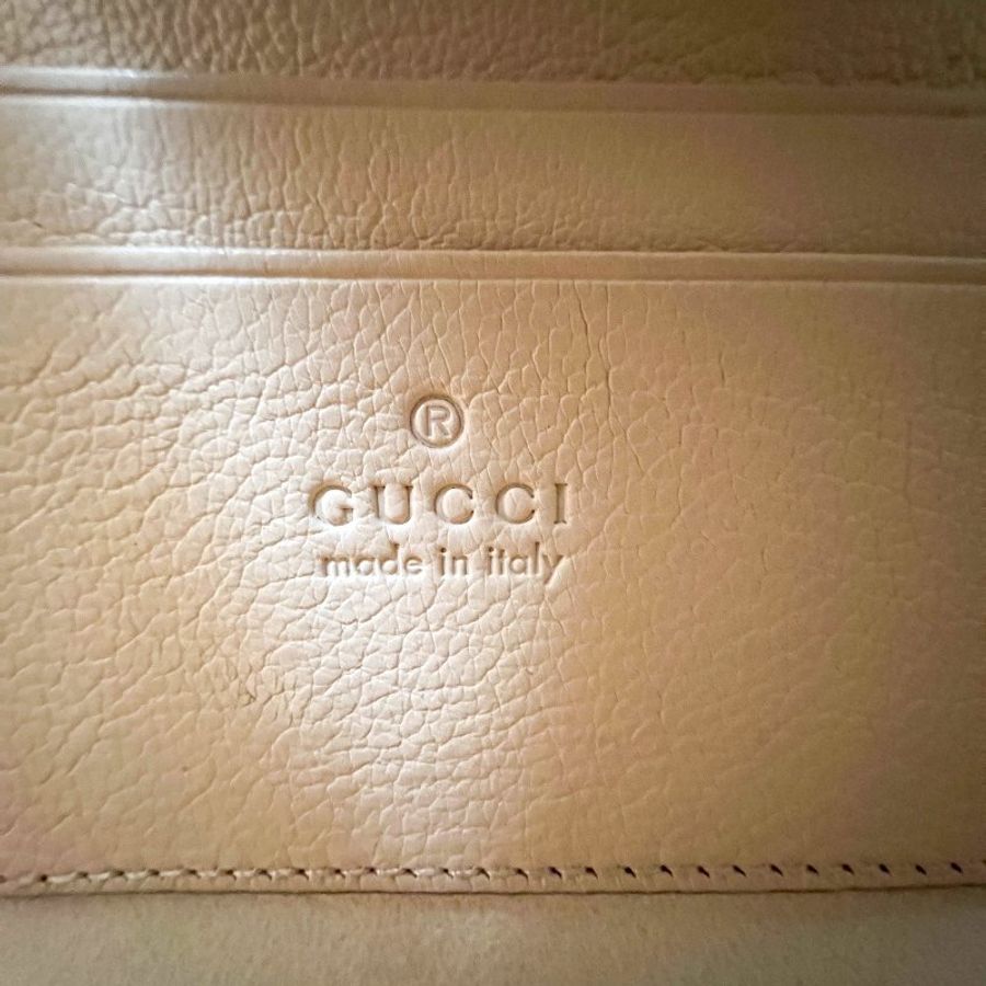GUCCI Aphrodite Small Shoulder Bag|米白色牛皮雙 G 腋下包|奶油白質感、法式優雅日常|KÉSH 凱仕精品-30