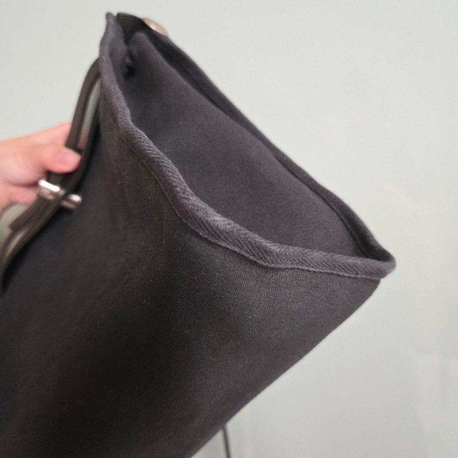 Hermès 愛馬仕 Herbag A Dos 31絕版 2000 年初代經典雙肩後背包/手提包 (方框 D 刻 / 全黑銀扣)-12