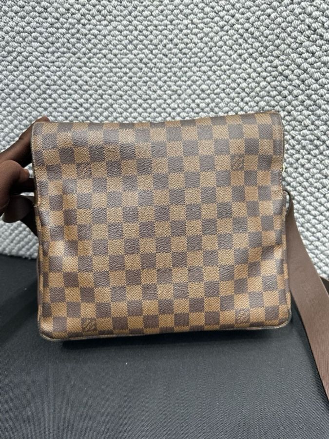 Louis Vuitton 路易威登 棕色棋盤格郵差包 尺寸:28*15*25cm 肩帶可調節-1