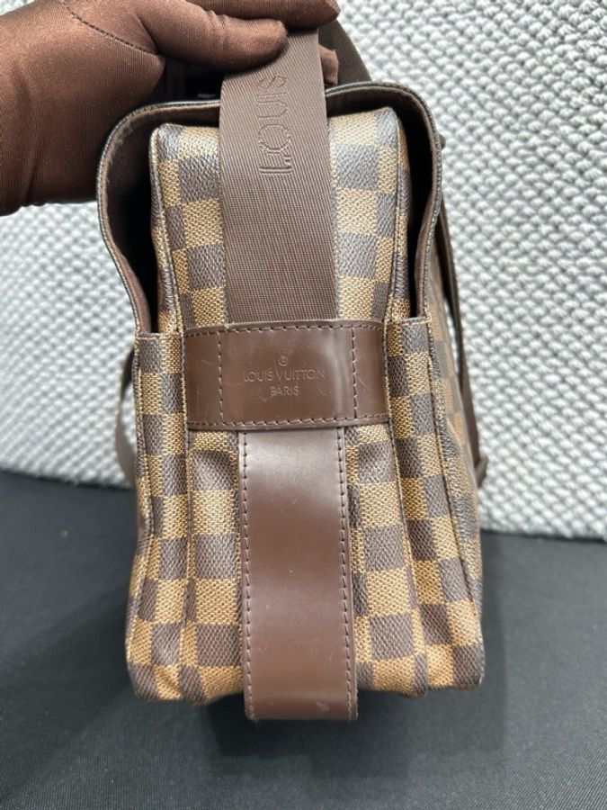 Louis Vuitton 路易威登 棕色棋盤格郵差包 尺寸:28*15*25cm 肩帶可調節-3