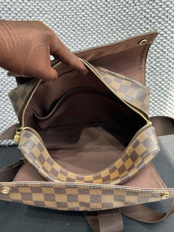 Louis Vuitton 路易威登 棕色棋盤格郵差包 尺寸:28*15*25cm 肩帶可調節-8