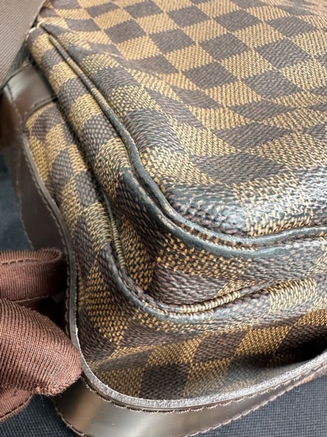 Louis Vuitton 路易威登 棕色棋盤格郵差包 尺寸:28*15*25cm 肩帶可調節-10